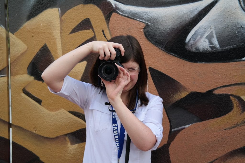 Our favourite food blogger giving the Nx30 a whirl. Find her at www.jesska.co.za