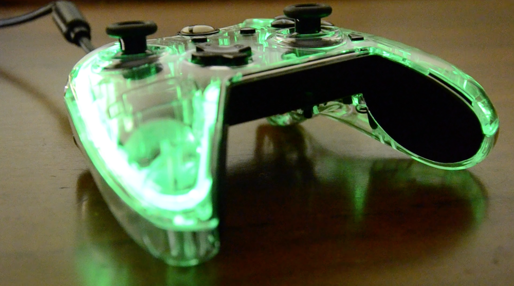 PDP Afterglow Prismatic Controller - Green lights