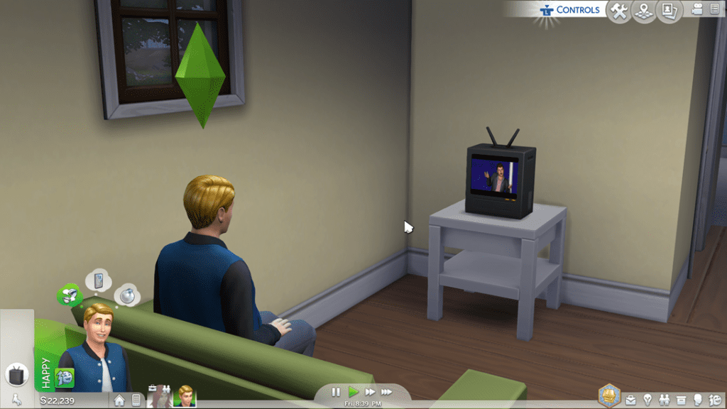 The Sims 4 on console gameplay