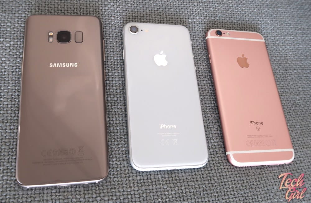 iphone 8 comparison
