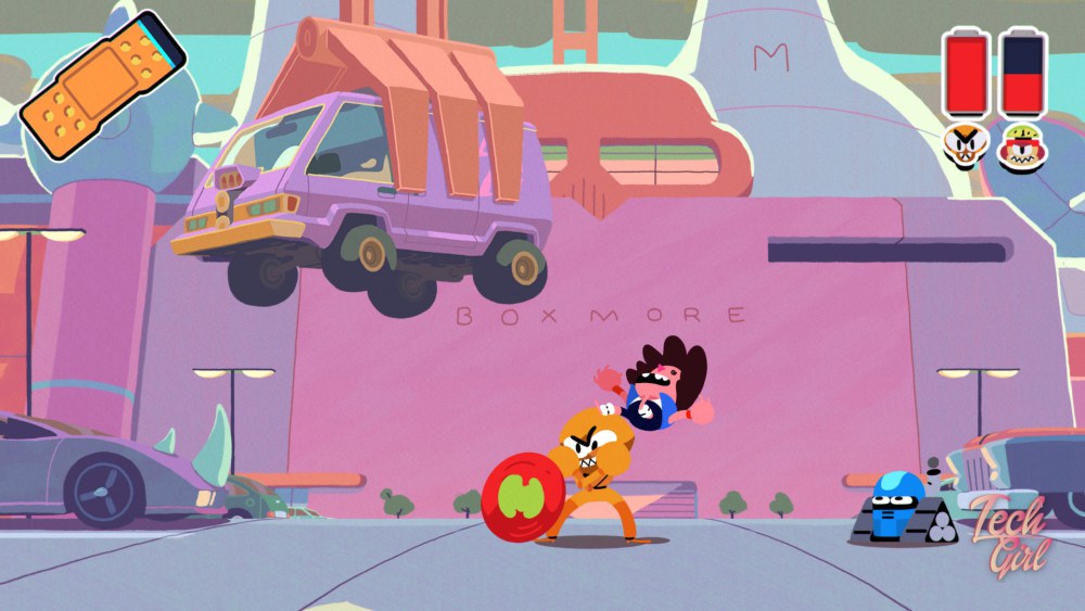 OK KO video game screengrab