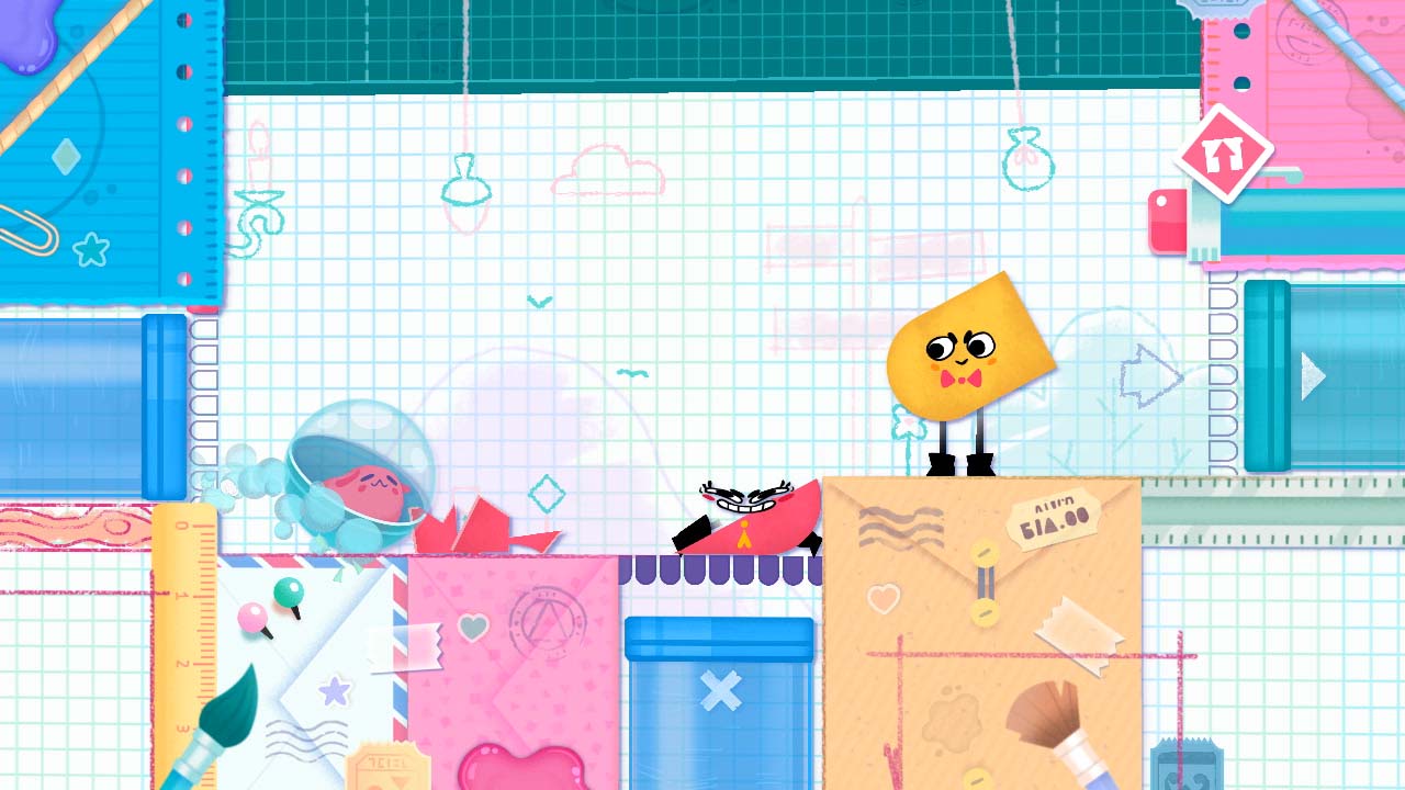 Snipperclips; Nintendo Switch; 2 player games; Party game