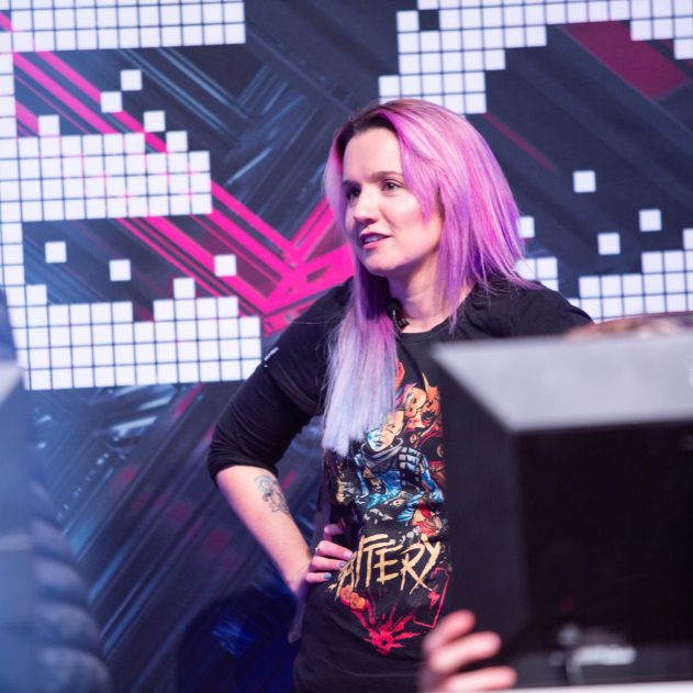 tech girl at rush