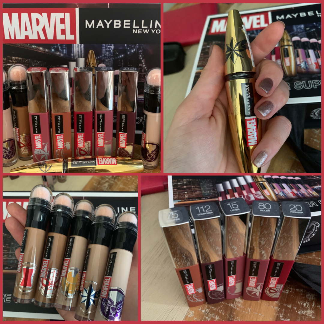 maybelline marvel collab