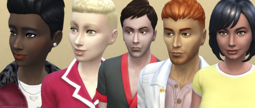 Skin Tones in The Sims 4