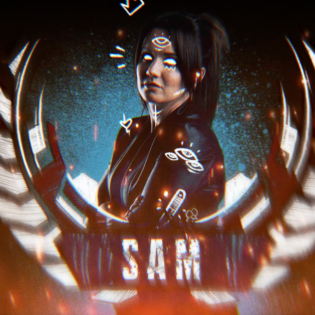 sam tech girl wright