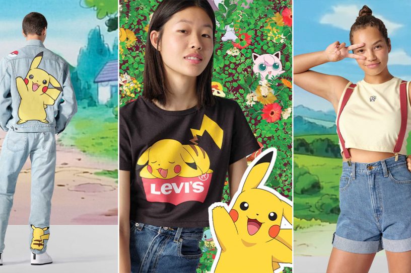 The Levi's x Pokemon collection is coming to South Africa