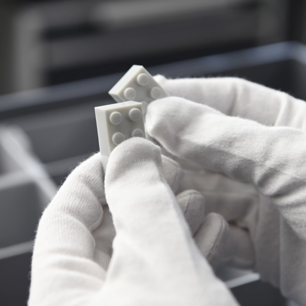 recycled plastic bottle lego