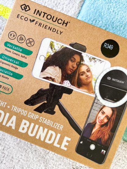 Ring light and mini tripod