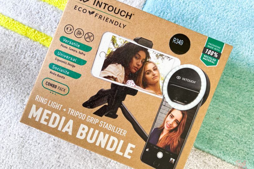 Ring light and mini tripod