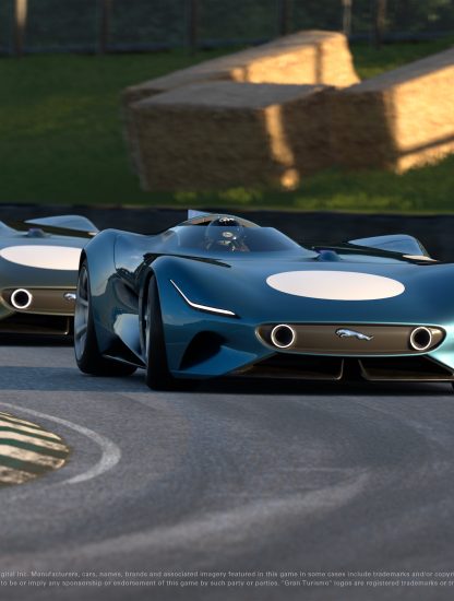 all-electric Jaguar Vision Gran Turismo Roadster