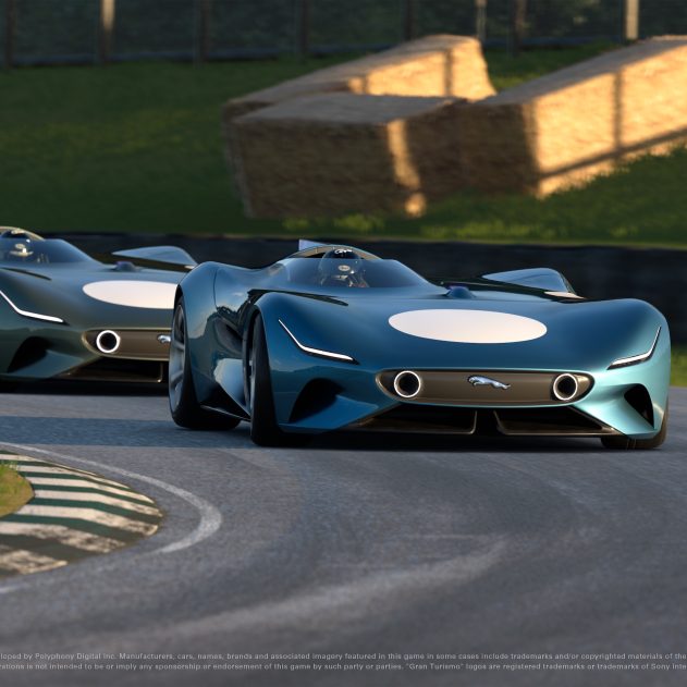 all-electric Jaguar Vision Gran Turismo Roadster