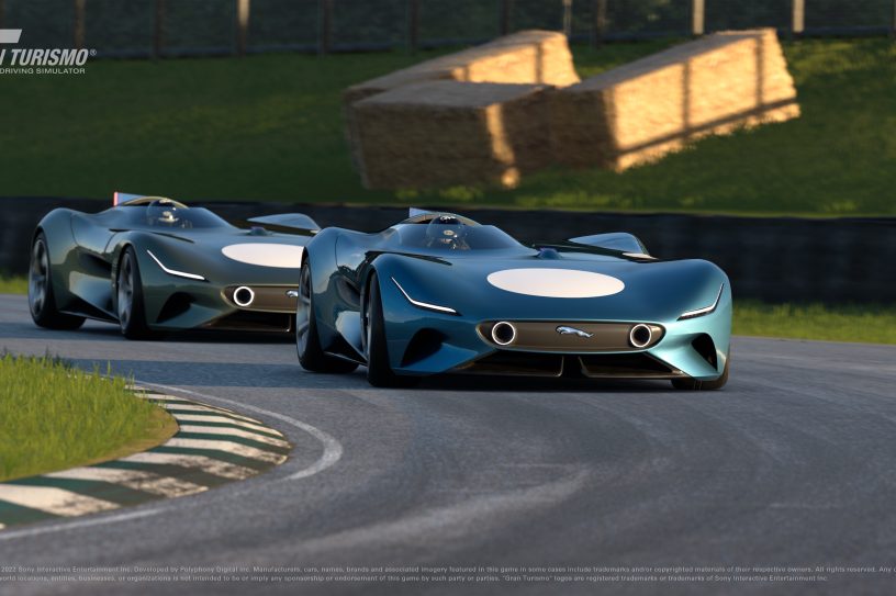 all-electric Jaguar Vision Gran Turismo Roadster