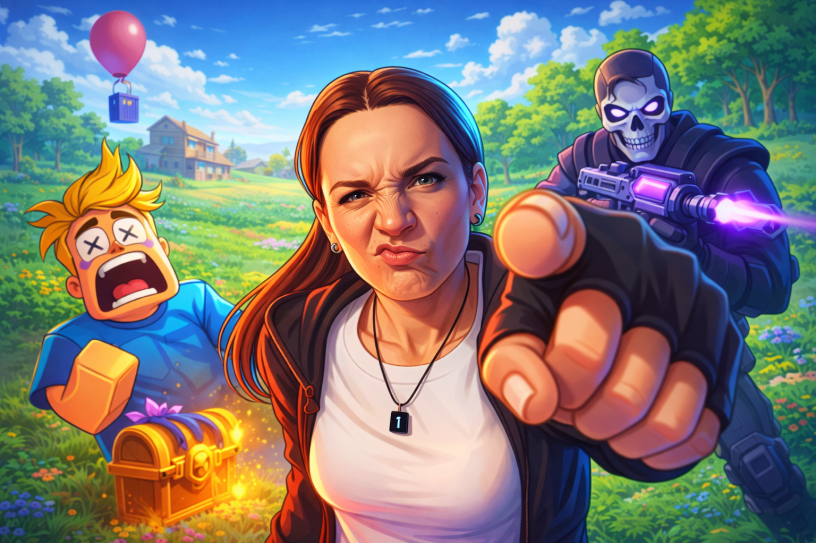 roblox and fortnite not safe
