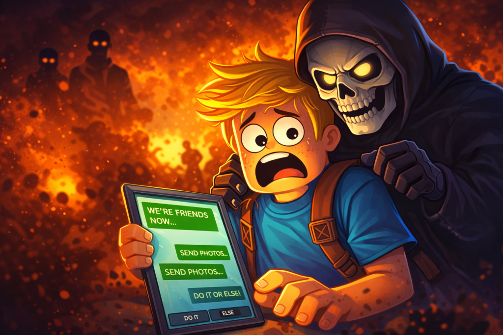 roblox and fortnite not safe for kids